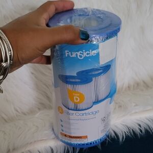 Funsicle Type D Universal Replacement Filter Cartridge 2 Pack